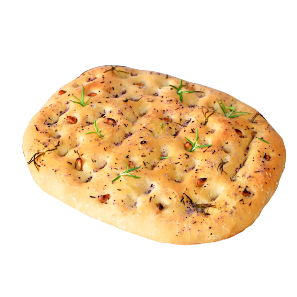 Focaccia de Romero y Sal de Grano